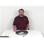 Review of etrailer RV Slide Out Parts - Stick On Rubber Ribbed Hollow Bulb Seal 15 Foot - CS75FR