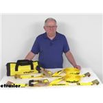 Review of etrailer Ratchet Straps - Trailer - Truck Bed - Straps with Bag - e42NR