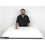 Review of etrailer Replacement RV Dinette Table Top White - e74RR