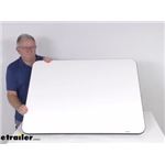 Review of etrailer Replacement Tabletop - White with Black Trim - e24RR