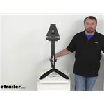 Review of etrailer Spare Tire Carrier - 2 Inch Hitch Mounted Spare Tire Carrier - e98ZR
