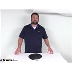 Review of etrailer Trailer Door Parts - 50 Foot Extruded PVC Press On U-Channel Edge Trim - CS58VR