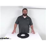 Review of etrailer Trailer Door Parts - 50 Foot Extruded PVC Press On U-Channel Edge Trim - CS95VR