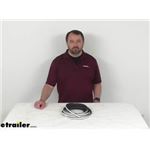 Review of etrailer Trailer Door Parts - Stick On Rubber Hollow Bulb Seal 25 Foot - CS73FR
