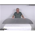 Review of etrailer Trailer Fenders - Backing Plate - HP82FR