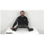 Review of etrailer Trailer Fenders - Black Plastic Single Axle 3 Step 12 Inch Wheel - HP33RR