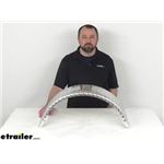 Review of etrailer Trailer Fenders - Replacement Aluminum Single Axle EZ Loader Trailer - HP83VR