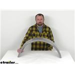 Review of etrailer Trailer Fenders - Replacement Single Axle Fender White River Marine - HP53VR