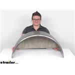 Review of etrailer Trailer Fenders - Single Axle Fender with Backing - HP29FR