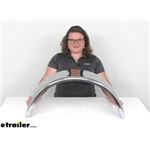 Review of etrailer Trailer Fenders - Single Axle Slant Back Fender - HP98VR