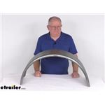 Review of etrailer Trailer Fenders - Single Axle Trailer Fender - HP89FR