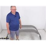 Review of etrailer Trailer Fenders - Tandem Axle Bolt Together Steel Fenders - HP26VR