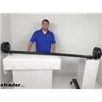 Review of etrailer by AxleTek Trailer Axles - 3,500 lbs 89 Inch Axle with Electric Brakes - e95SR