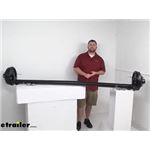 Review of etrailer by AxleTek Trailer Axles - 7,000 lbs 94" Long Axle with Electric Brakes - e85SR
