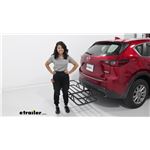 Play video Does it Fit? Testing the 17x46 Curt Cargo Carrier for 1-1/4" and 2" Hitches on a 2023 Mazda CX-5