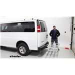 Play video Fit Test: Flint Hill Goods 22" x 49" Cargo Carrier with 2022 Chevrolet Express Van