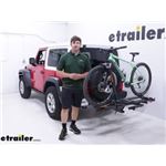 2017 Jeep Wrangler Kuat NV 2.0 Bike Rack for 2 Bikes 2 Hitches Wheel Mount Gunmetal Gray