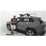 Play video Test Fit: Kuat Switch 4 Ski and Snowboard Carrier on a 2020 Jeep Cherokee