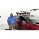 Play video Rhino-Rack Roof Mounted Steel Cargo Basket Review - 2023 Nissan Rogue - RMCB02