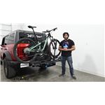 Play video RockyMounts BackStage Bike Rack for 2 Bikes Review - 2024 Ford Bronco - RKY10002