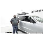 Play video Yakima SkinnyWarrior Roof Rack Cargo Basket Review - 2024 Dodge Durango - Y07014