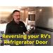 Reversing RV Refrigerator Doors