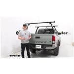 Adarac Aluminum Series Custom Truck Bed Ladder Rack Installation - 2023 Toyota Tacoma