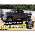 Air Lift LoadLifter 5000 Rear Air Helper Springs Installation - 2021 Ford F-350 Super Duty
