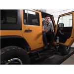 Aries ActionTrac Motorized Running Boards Installation - 2012 Jeep Wrangler Unlimited