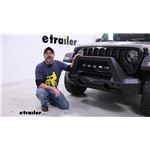 A Closer Look at the Aries TrailChaser Front Bumper on a 2021 Jeep Wrangler Unlimited