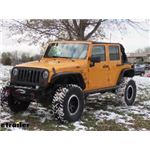 Aries Jeep Rear Inner Fender Liners Installation - 2012 Jeep Wrangler Unlimited