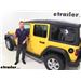 Aries Rocker Steps with Custom Kit Installation - 2019 Jeep Wrangler Unlimited