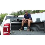 B and W Underbed Gooseneck Trailer Hitch Ball and Safety Chain Kit Install - 2022 Ram 2500