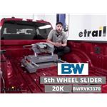 B and W Companion OEM 5th Wheel Trailer Hitch Installation - 2021 Ford F-250 Super Duty