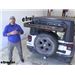 Bestop HighRock 4x4 Tailgate Rack Bracket Installation - 2009 Jeep Wrangler Unlimited