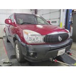 Blue Ox Base Plate Adapter Brackets Installation - 2005 Buick Rendezvous