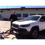 Play video Set up: Blue Ox Ascent Non-Binding Tow Bar on a 2020 Jeep Cherokee