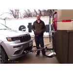 Play video 2018 Jeep Grand Cherokee Blue Ox Avail Non-Binding Tow Bar: Complete Installation