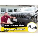 Blue Ox Base Plate Kit Installation - 2022 Jeep Cherokee
