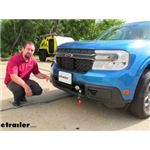 Blue Ox Base Plate Kit Installation - 2022 Ford Maverick