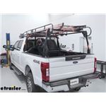 Buyers Products Truck Bed Ladder Rack Rear Window Guard Installation - 2021 Ford F-250 Super Duty