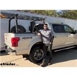 Buyers Products Truck Bed Ladder Rack Review - 2018 Ford F-150