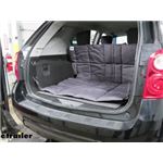 Play video Setting up the Canine Covers Custom-Fit Vehicle Cargo Area Liner on a 2014 Chevrolet Equinox