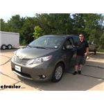 CIPA Clip-On Universal Fit Towing Mirrors Installation - 2011 Toyota Sienna