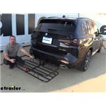 Curt Hitch Cargo Carrier Review - 2022 BMW X3