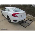 Curt Hitch Cargo Carrier Review - 2017 Honda Civic