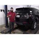 Curt T-Connector Vehicle Wiring Harness Installation - 2016 Land Rover Discovery Sport