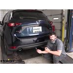 Curt T-Connector Vehicle Wiring Harness Installation - 2018 Mazda CX-5