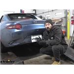 Curt Custom Fit Vehicle Wiring Installation - 2020 Mazda MX-5 Miata