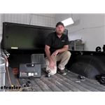 Curt Underbed Gooseneck Hitch Ball and Safety Chain Loop Kit Installation - 2018 Ram 2500